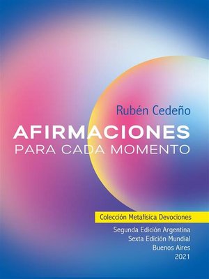cover image of Afirmaciones para cada momento